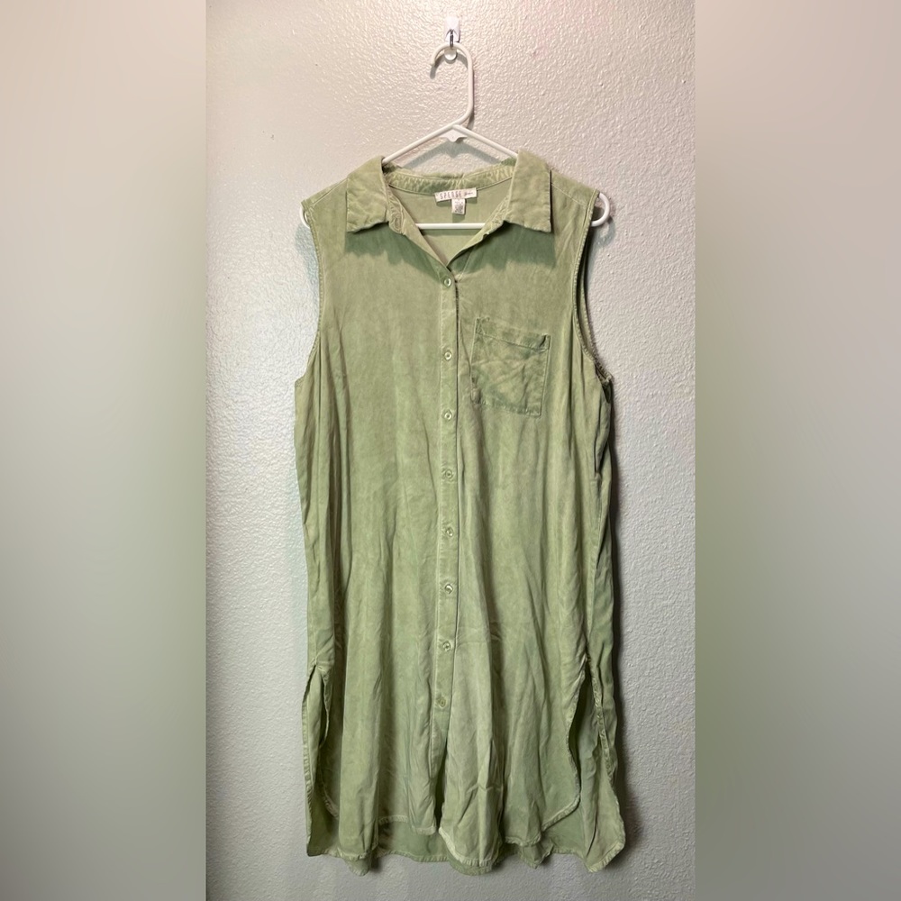 Spense Long Button up Shirt / Dress
